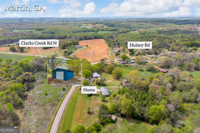 450 N Clarks Creek Road, Martin, GA 30557