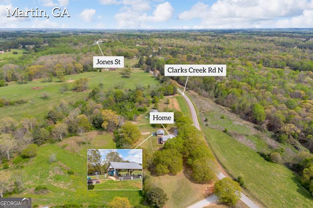 450 N Clarks Creek Road, Martin, GA 30557