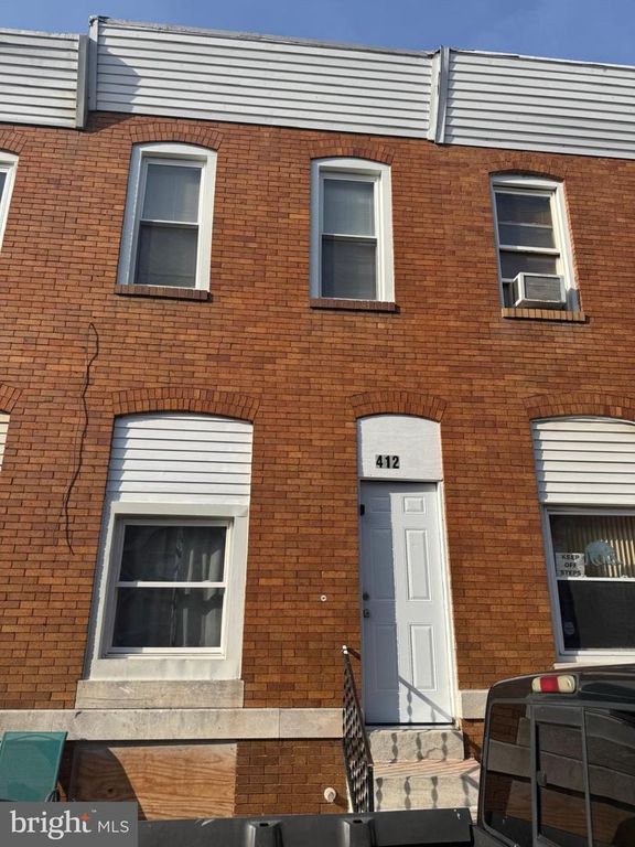 Image 1 of property listing at 412 N CURLEY ST, Baltimore, MD 21224