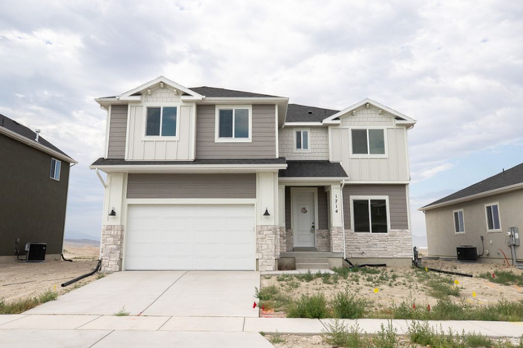 1714 E RAINBOW BRIDGE DRIVE LOT #7061, Eagle Mountain, UT 84005 — exterior