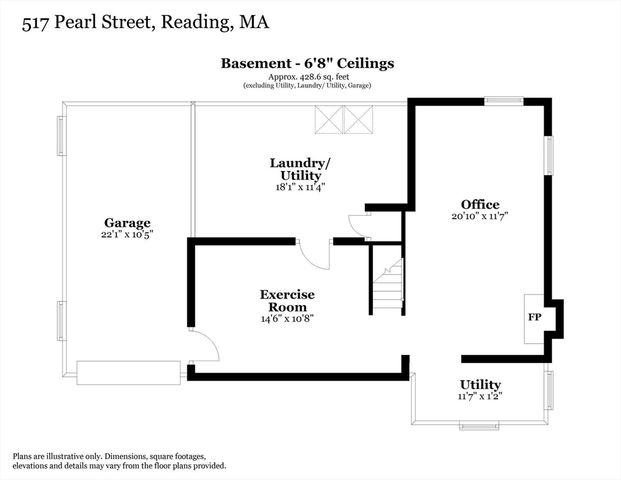 517 Pearl St, Reading, MA 01867
