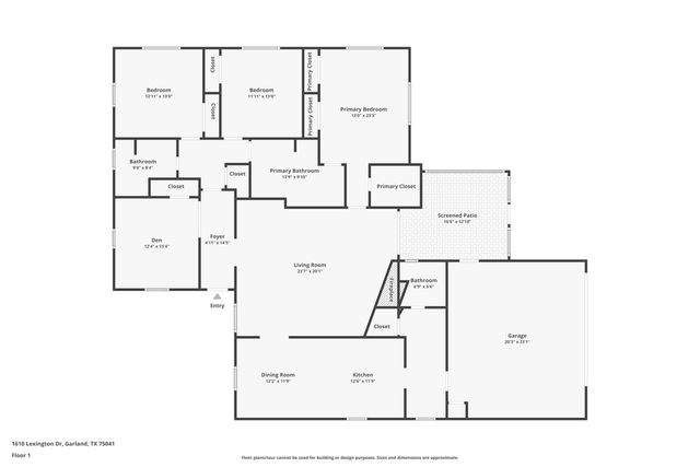 1610 Lexington Drive, Garland, TX 75041