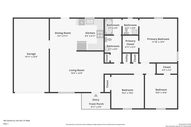 1601 Newton Steet, Kerrville, TX 78028