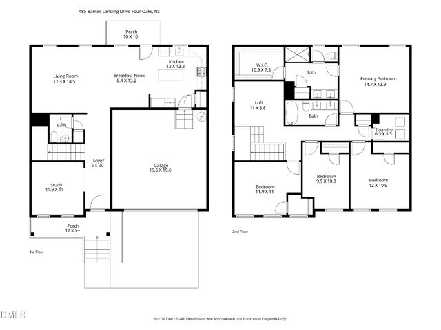 485 Barnes Landing Drive, Four Oaks, NC 27524