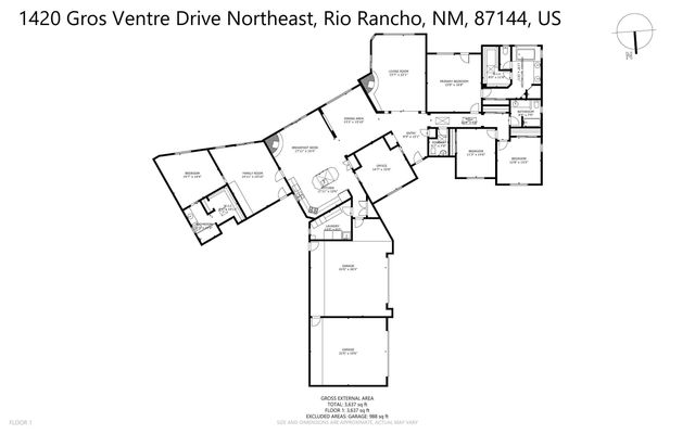 1420 Gros Ventre Drive NE, Rio Rancho, NM 87144