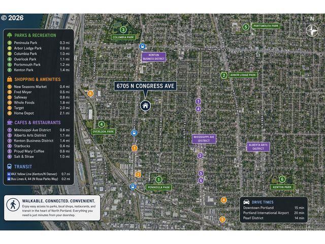 6705 N CONGRESS Ave, Portland, OR 97217