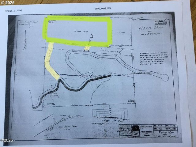 N Echo Mountain Rd TL 200, Otis, OR 97368