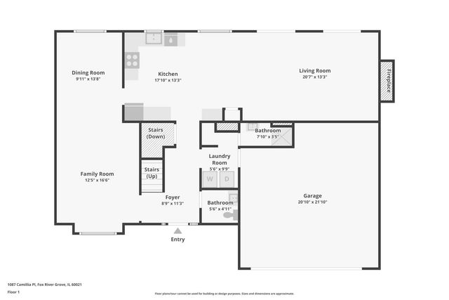 1087 Camillia Place, Fox River Grove, IL 60021