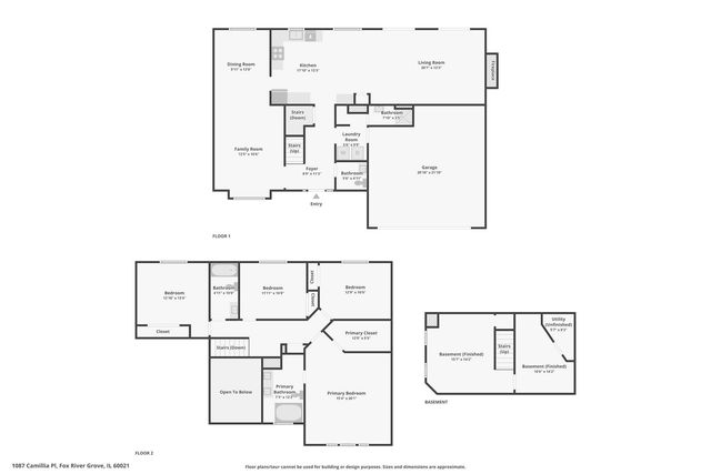 1087 Camillia Place, Fox River Grove, IL 60021