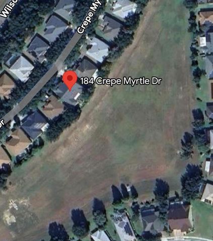 184 CREPE MYRTLE DRIVE, Groveland, FL 34736