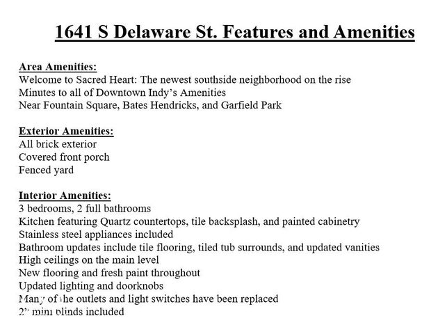 1641 S Delaware Street, Indianapolis, IN 46225