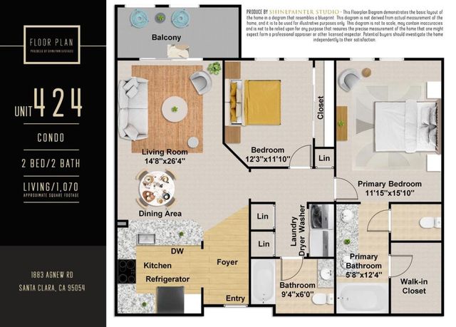 1883 Agnew Road 424, Santa Clara, CA 95054