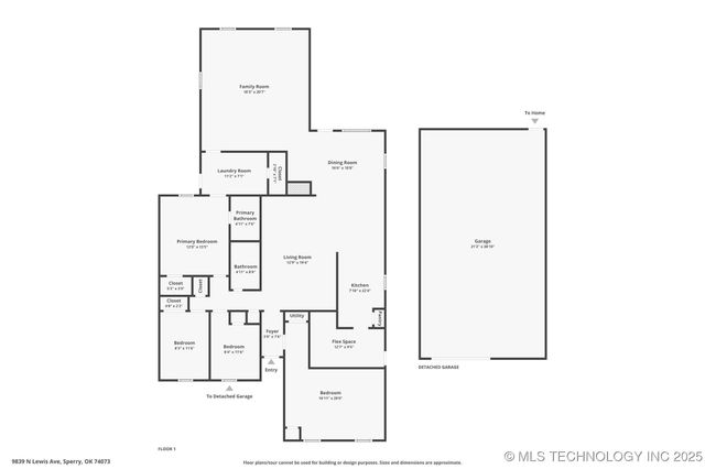 9839 N Lewis Avenue, Sperry, OK 74073