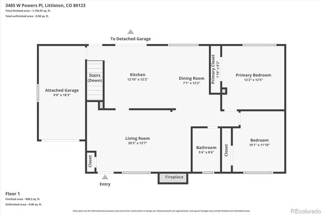 3485 W Powers Place, Littleton, CO 80123