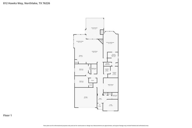 812 Hawks Way, Argyle, TX 76226