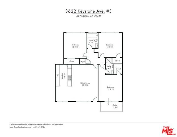 3622 Keystone Avenue 3, Los Angeles, CA 90034