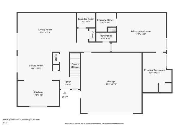 5171 N Quail Crest Drive, Grand Rapids, MI 49546