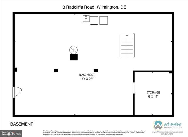 3 RADCLIFFE CT, Wilmington, DE 19804