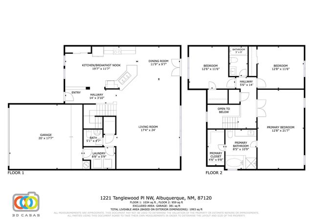 1221 Tanglewood Place NW, Albuquerque, NM 87120