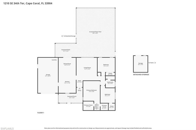 1210 SE 34th TER, Cape Coral, FL 33904