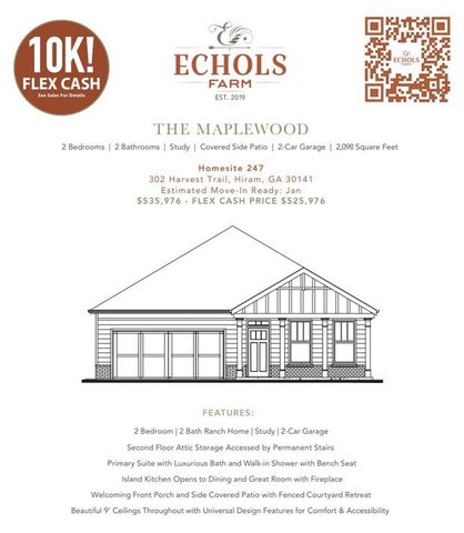 302 Harvest Trail, Hiram, GA 30141