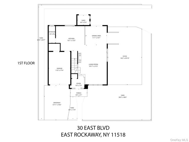 30 East Boulevard, East Rockaway, NY 11518