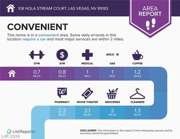 108 Nola Stream Court, Las Vegas, NV 89183