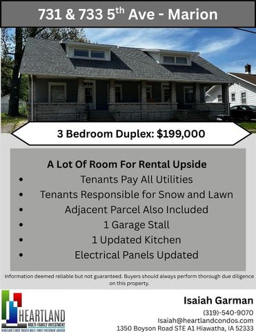 731-733 5th Avenue, Marion, IA 52302