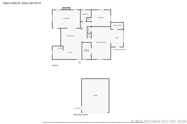 2432 E 25th Place, Tulsa, OK 74114