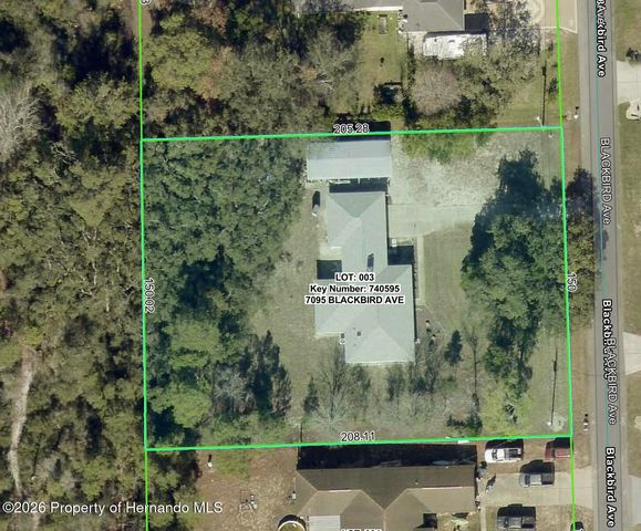 7095 Blackbird Avenue, Weeki Wachee, FL 34613