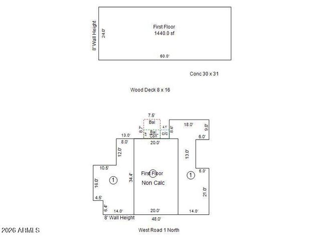 732 W ROAD 1 -- N, Chino Valley, AZ 86323