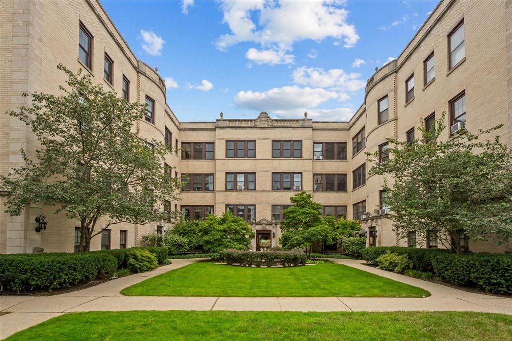906 Greenwood Street 3E, Evanston, IL 60201 — exterior