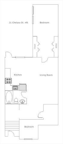 31 Chelsea Street B, Boston, MA 02128
