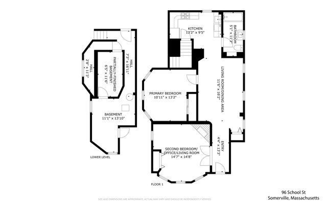 96 School St 96, Somerville, MA 02143