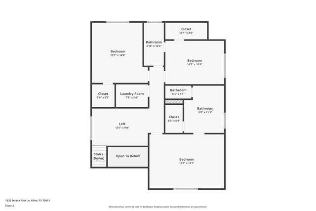 1526 Teresa Ann Lane, Allen, TX 75013