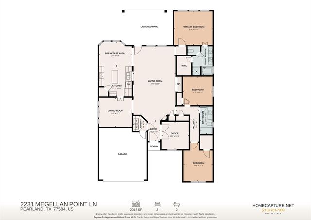 2231 Megellan Point Lane, Pearland, TX 77584