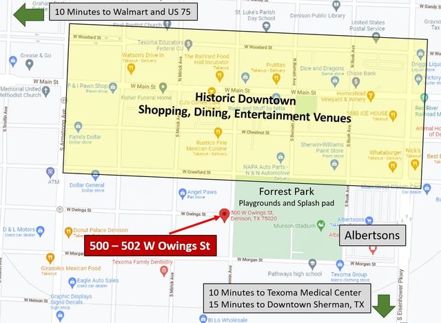 500-502 W Owings Street, Denison, TX 75020