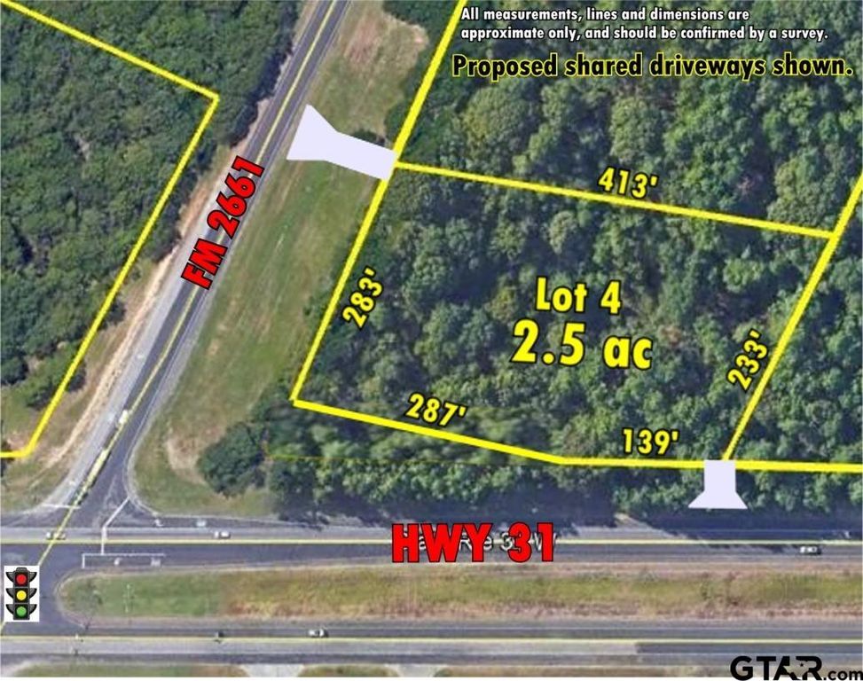 16393 W HWY 31 Lot-4, Tyler, TX 75709