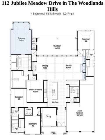 112 Jubilee Meadow Drive, Willis, TX 77318