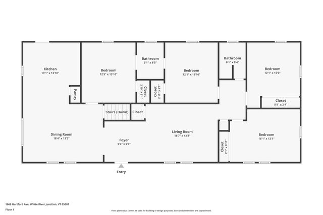 1668 Hartford Avenue, Hartford, VT 05001