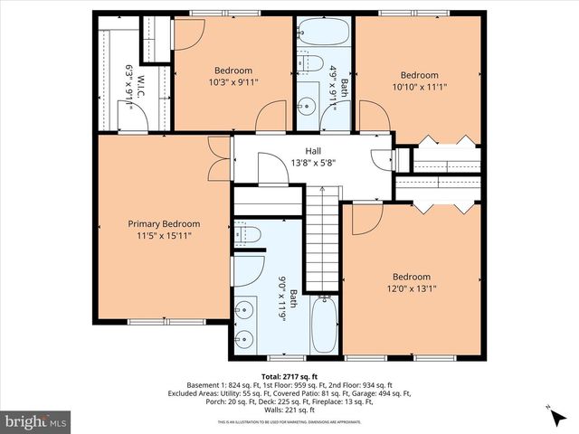 7001 EBBTIDE LN, Burke, VA 22015