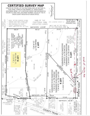 Lot 8 County Road C, Somerset, WI 54025