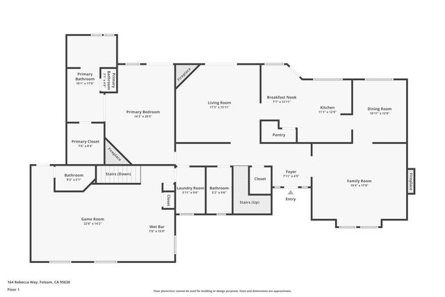 164 Rebecca Way, Folsom, CA 95630