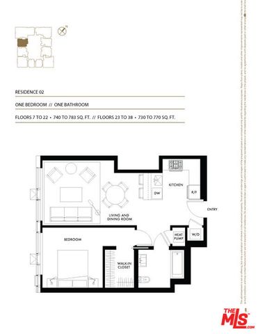889 Francisco Street 3002, Los Angeles, CA 90017