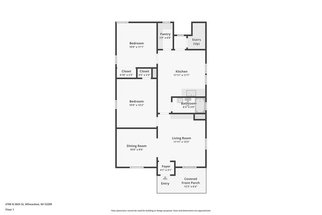 4708 N 36th STREET, Milwaukee, WI 53209