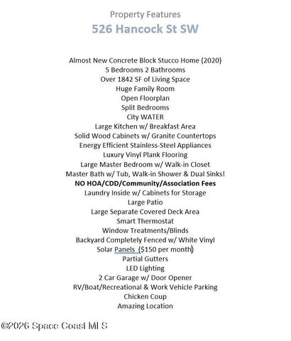 526 Hancock Street SW, Palm Bay, FL 32908