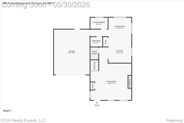 487 N Washington Avenue, Clawson, MI 48017