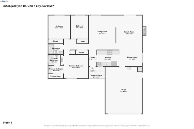 32526 Jacklynn Dr, Union City, CA 94587