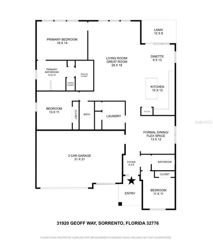 31920 GEOFF WAY, Sorrento, FL 32776