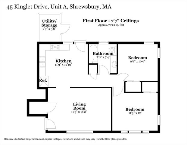 45 Kinglet Dr A, Shrewsbury, MA 01545